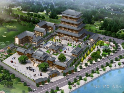 镇海寺院改扩建规划设计施工-石觉寺